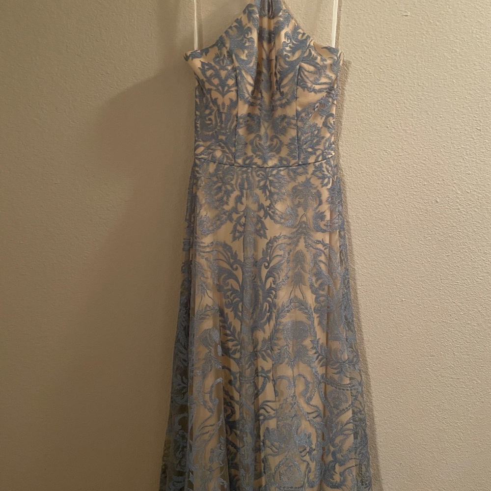 Fairytale formal full length lace dress